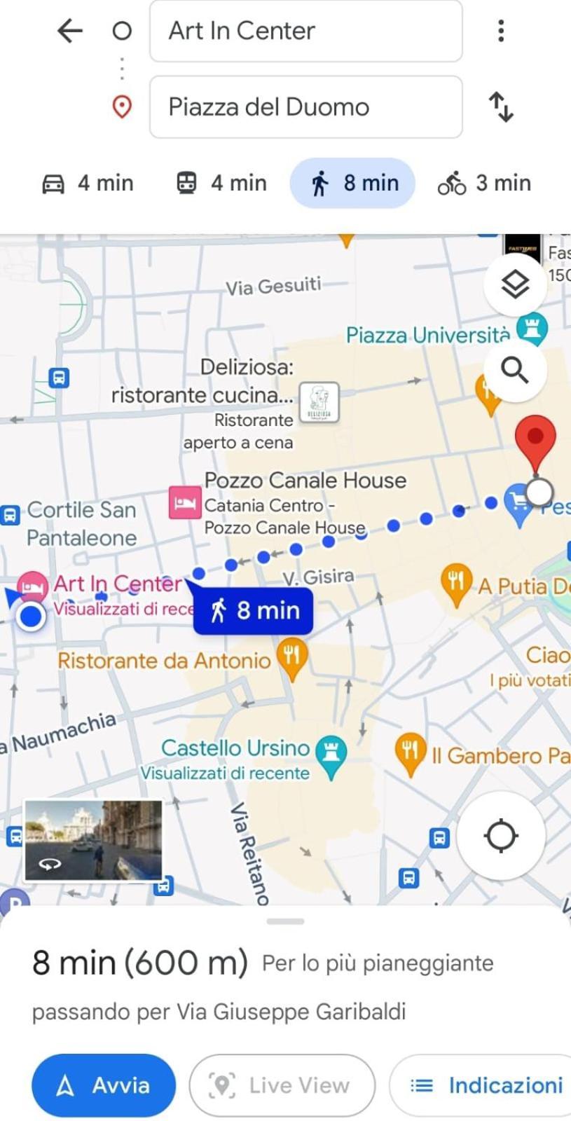 Art In Center Panzió Catania-Fontanarossai nemzetközi repülőtér Kültér fotó